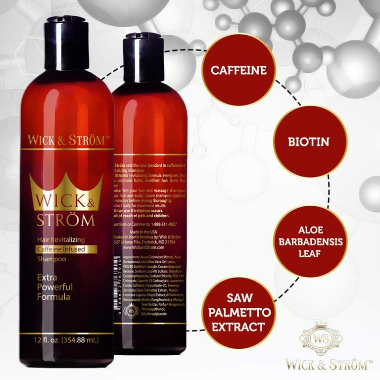 Premium Anti Hair Loss Shampoo Wick Str m NO Minoxidil