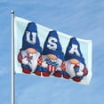 thumbnail image 2 of Kll Cute Gnomes In Usa Flag 4x6 Ft Parade Party Flag Outdoor Flag Decorative Flag Banner Flags Garden Flag Home House Flags, 2 of 7