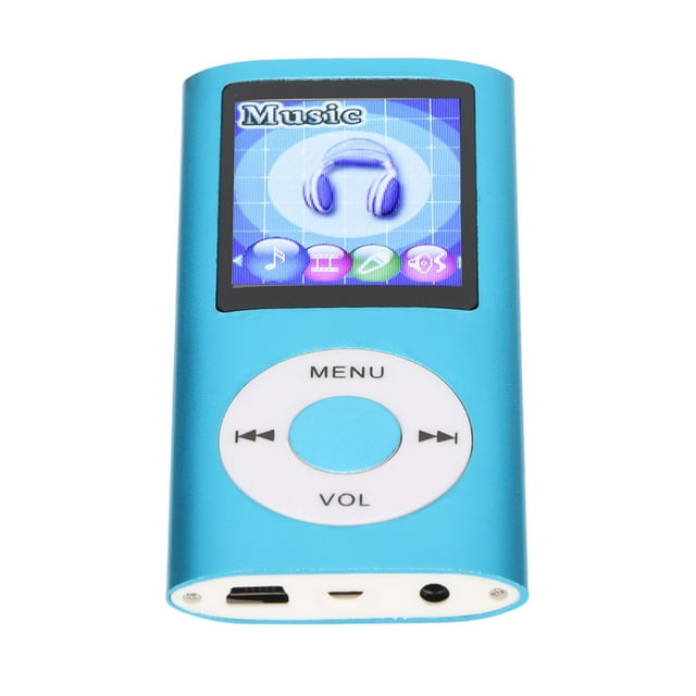 MP3 Music Player, MP3 Player Easy To Use Multi Function Scalable To 64GB For Entertainment For Traveling Black,Silver,Blue