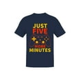thumbnail image 2 of Just Five More Minutes Gamer T-Shirt Men, 2 of 3
