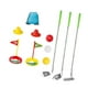 thumbnail image 4 of Juego de palos de golf para niños, juguetes educativos de golf retráctiles y livianos con tees Plata, 4 of 9