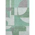 thumbnail image 2 of Addison Rugs Mayfield Premium Machine Washable Transitional Mid Century Green Rectangle Rug, 2'6" x 3'10", 2 of 7