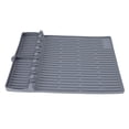 thumbnail image 2 of Silicone Griddle Tools Mat, Silicone Grill Pad Heat Proof Easy To Clean Food Grade Anti Slip Multi Functional  for Kitchen Orange,Grey, 2 of 7