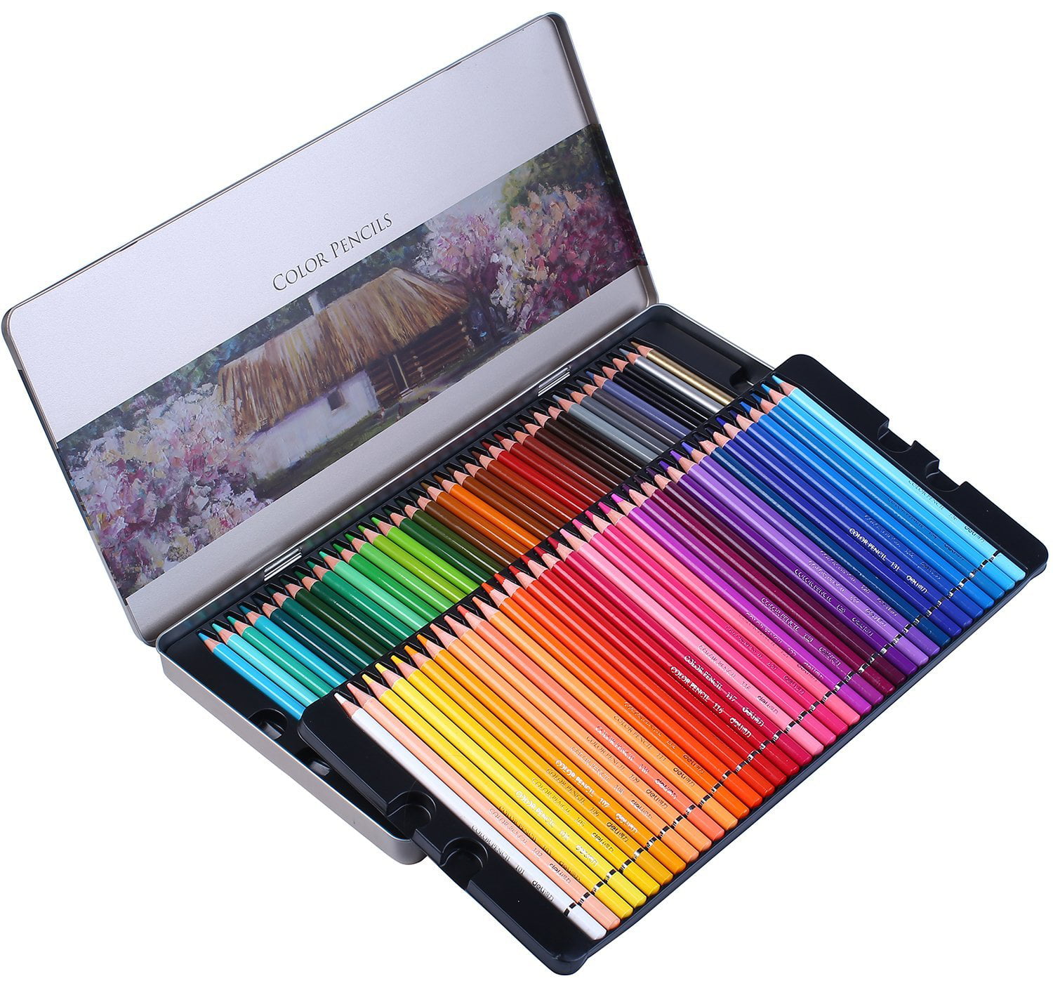 SJ STARJOY 72 Colored Pencils Professional Set for Adult Coloring