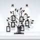 thumbnail image 1 of Marco de fotos, marco de fotos familiares de moda, marco de fotos de árbol genealógico, marco de árbol genealógico, durabilidad mejorada, 1 of 8
