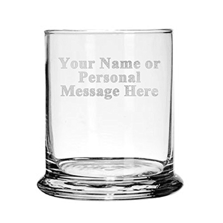 Custom Customized PERSONALIZED Glass Candle Holder Gift Engraved Your Personal Message