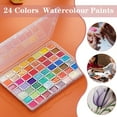 thumbnail image 3 of SSKFHGI 1224 Colors Metall Watercolour Paints Milky Galaxy Painting Pigment Color, 3 of 8