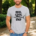 thumbnail image 3 of Jollimate Reel Cool Dad Shirt, Fishing Dad Gift, Fishing Shirts For Men, Graphic Men's T-Shirt, 3 of 6
