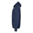 thumbnail image 3 of Russell Athletic Chandail à Capuchon en Molleton Riche en Coton, TG, Marine, 3 of 3