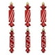 thumbnail image 2 of Decoraciones de Navidad Al Aire Libre 6Pcs Ornamentos de Árbol de Navidad Pintados a Mano, Colgantes de Helado de Caña de Caramelo para Suministros de Fiesta Al Aire Libre de Interior, 2 of 5