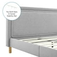thumbnail image 5 of Modern Sleep Solstice Upholstered Bed, King, Light Grey, 5 of 11