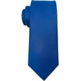 thumbnail image 1 of LAICAIW Men's Ties Solid Pure Color Plain Formal Black Ties For Men, 1 of 5