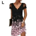 thumbnail image 3 of Qarigey Vestido corto de encaje para mujer, cita informal, noche, compromiso universitario, banquete, verano, boda, diario, ropa femenina, Type3 NO3, 3 of 5