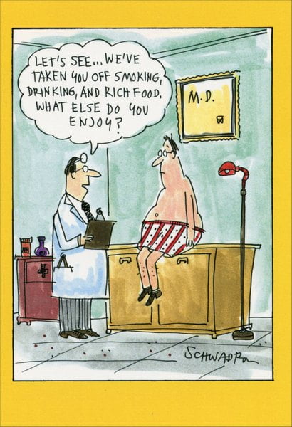 Nobleworks What Else Do You Enjoy? Funny / Humorous Get Well Card