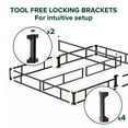thumbnail image 3 of Zinus 7" Metal Smart Box Spring with Quick Assembly, Mattress Foundation, Full, 3 of 10