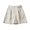 Flaxen, variant on Women's High Waist Button Down Culottes Short Plus Size Linen Shorts High Waist Wide Leg Wrap Shorts Breathable Daily Shorts Khaki M