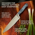 thumbnail image 3 of Chicago Cutlery Halsted 3-Piece Stainless Steel Knife Set, 3 of 6