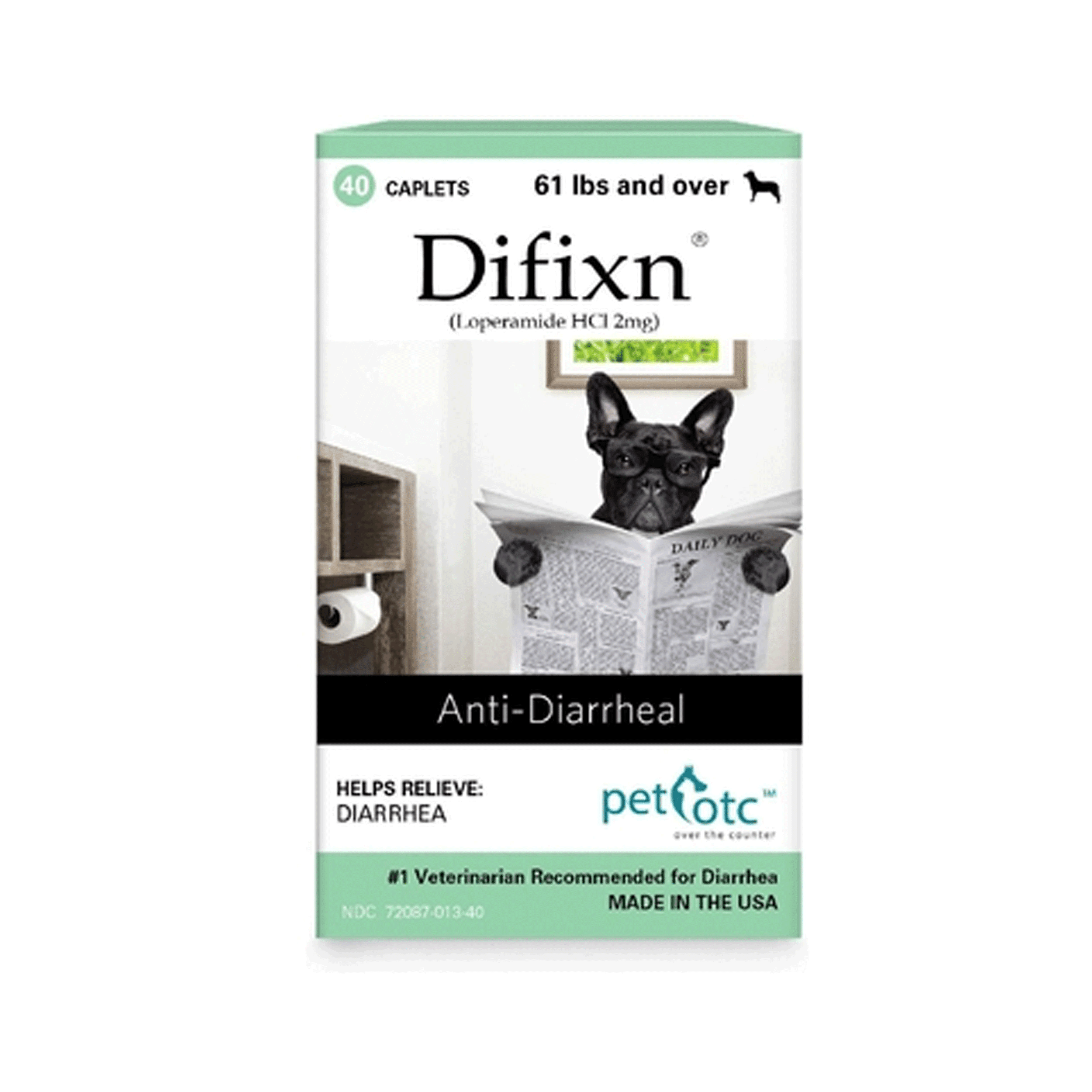 Difixn AntiDiarrheal Treatment for Large and Extra Large Breed Dogs