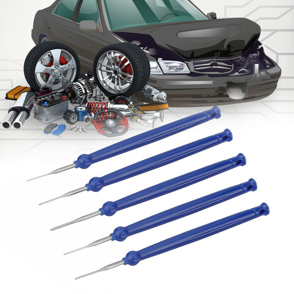 5* Car Auto Wiring Harness Terminal Socket Plug Pin Removal Dismount Tool Sets