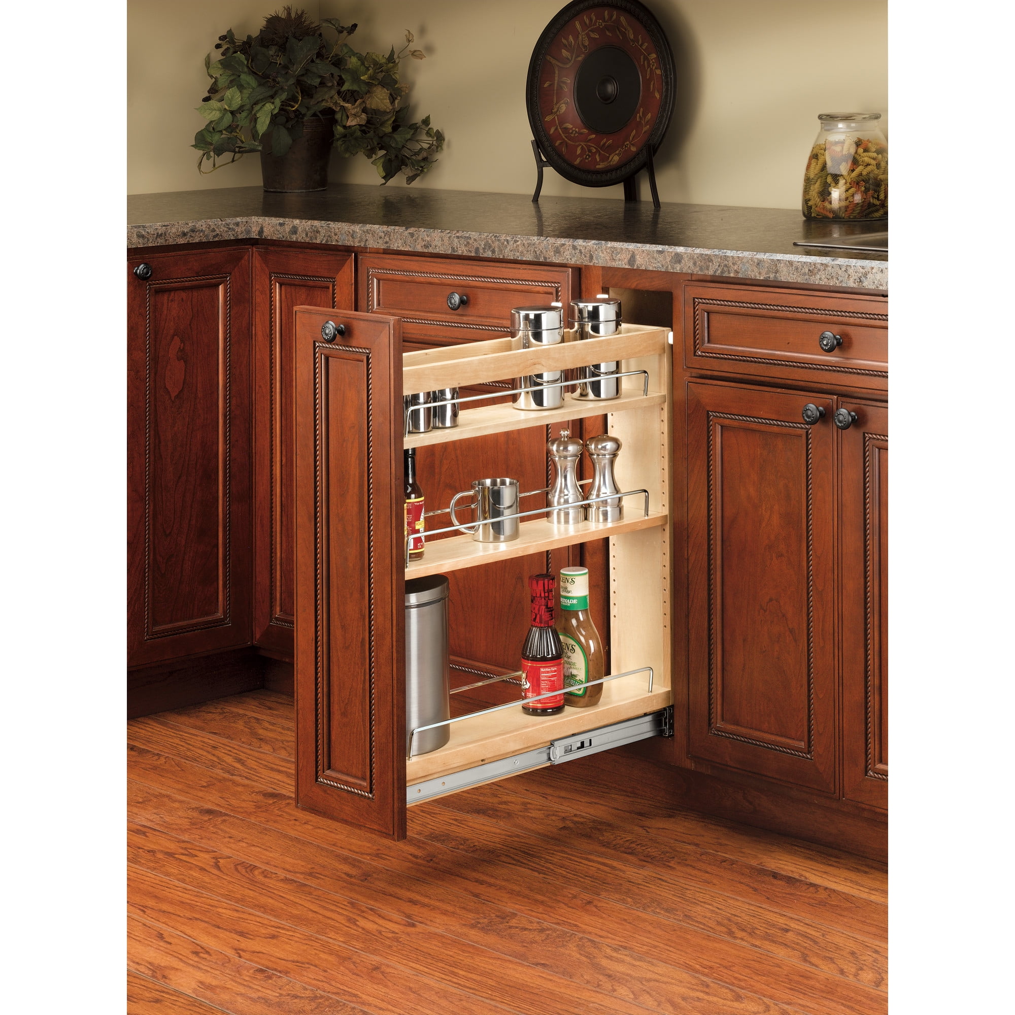 Rev-A-Shelf 5" Pull Out Vanity Organizer for Base Cabinets, 448-BC19-5C