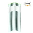 thumbnail image 1 of FiberMarker 60-Inch Reflective Driveway Markers Driveway Poles for Easy Visibility at Night 1/4-Inch Diameter Dark Green,20-Pack, 1 of 3