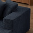 thumbnail image 2 of Modern Chenille Sectional Sofa 220×80×75cm with Plush Seating and Versatile Design for Multiple Spaces, 2 of 7