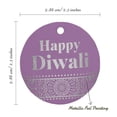 thumbnail image 6 of Inkdotpot Real Silver Foil Happy Diwali Tags Favor Hang Paper Tags 50 Pieces, 6 of 7