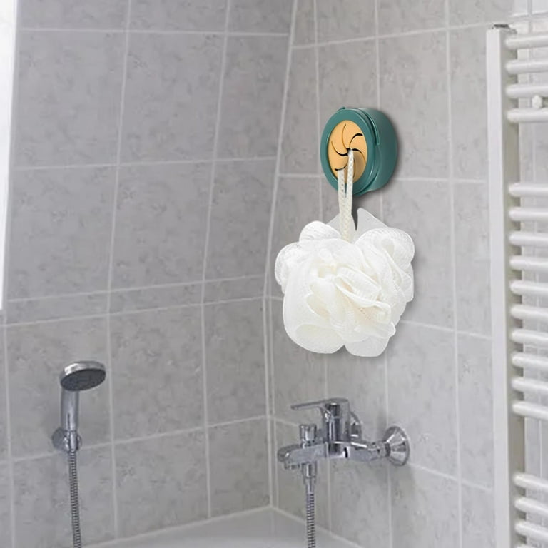 Push Towel Hooks Punch Free Dish Towel Holder Practical Self Sticky Towel  Holder for Refrigerator, Bathroom, RV Kitchen, Cabinet Door green 