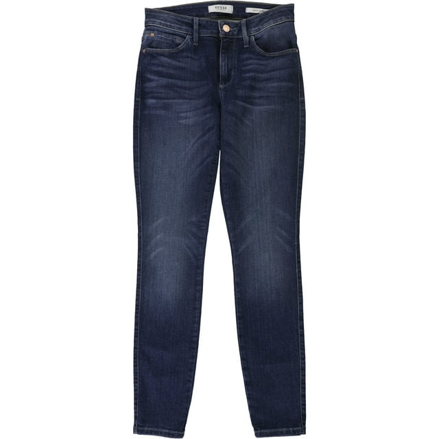 GUESS Jeans Aguichant Courbe Ajustée pour Femmes, Bleu, 27