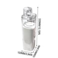 thumbnail image 2 of SIYTUAU Clear Laundry Detergent Container Set Of 3 Transparent Powder Liquid Storage Box For Laundry Room Organization, 2 of 8