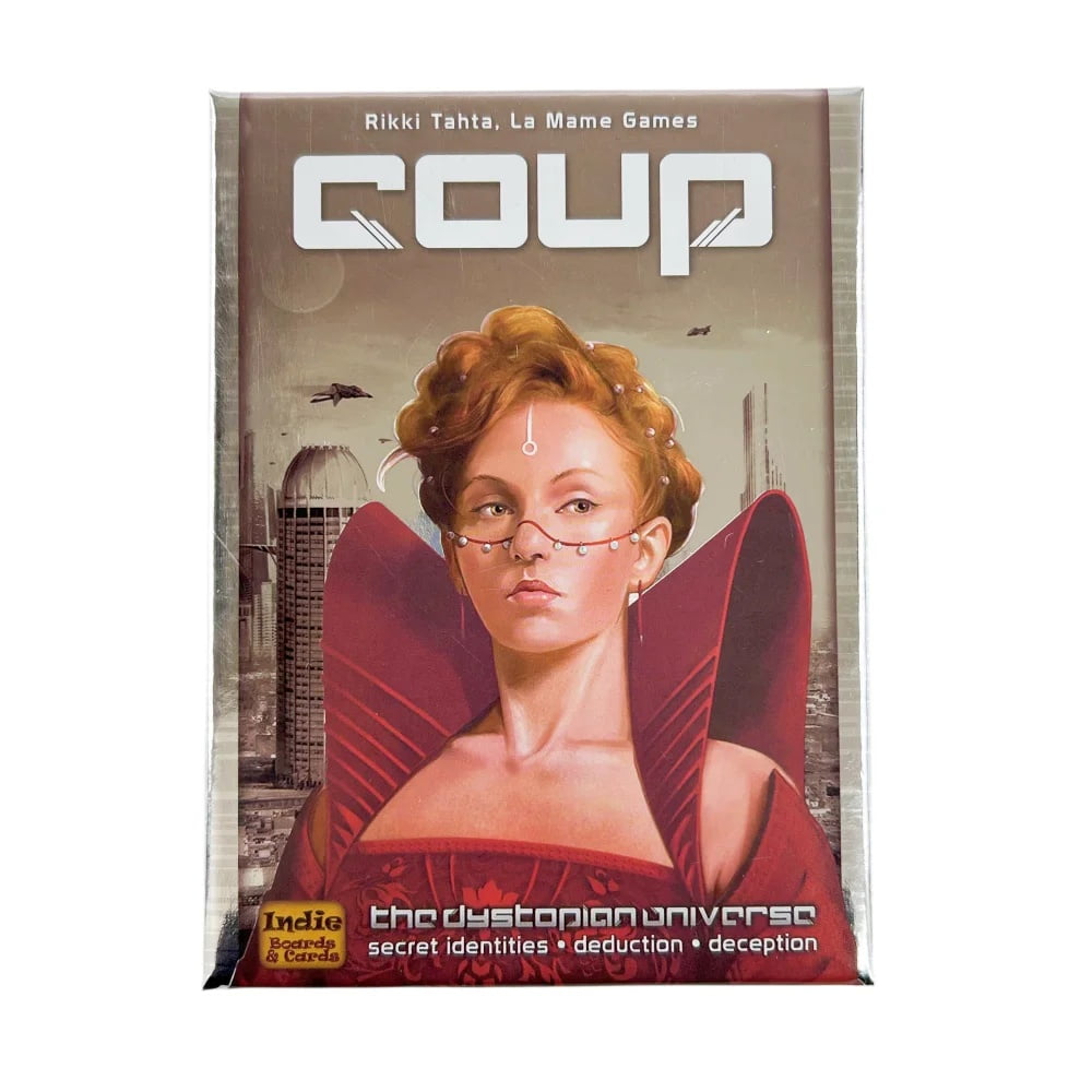 1 Box Coup | Card Game Coup Reformation 1 | 2nd Edition Expansion Holding Resistance Mission Board Game Deck