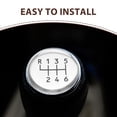 thumbnail image 4 of Miangastore Universal Manual Transmission Sticker for Gear Knob Car Accessories Round Stick Shift Decal for Car Decor Manual Transmission Gear Shift Sticker, 4 of 8