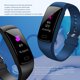 thumbnail image 5 of Bluetooth IP67 Impermeable Frecuencia cardíaca Oxígeno en sangre Pulsera inteligente Presión arterial Pulsera rastreador de ejercicios Inevent DZ6092-01B, 5 of 7