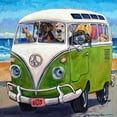 thumbnail image 3 of Townsend, CR 12x12 Black Modern Framed Museum Art Print Titled - Hang Loose, 3 of 5