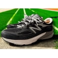 thumbnail image 1 of New Balance 990 V6 Mens 8 US Black Gray White Silver Grey M990BK6 Made in USA, 1 of 5