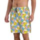 thumbnail image 2 of Fotbe Colorful Duck Trajes de Baño Estampados para Hombre, Shorts de Verano de Secado Rápido, Ropa de Playa, Bañadores-Small, 2 of 6