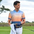 thumbnail image 3 of Haiem Lighthous1 Pattern Mens Polo Shirts Quick Dry Short Sleeve Golf T Shirt Performance Moisture Wicking Casual Workout-XX-Large, 3 of 6