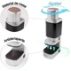 thumbnail image 4 of 4 Pinzas Metal Pantalla Celular Clip Sujetadora Prensa Touch, 4 of 5
