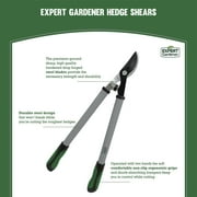 Expert Gardener 24 in Steel Bypass Lopper, 1 in Cutting Capacity, Green and Black