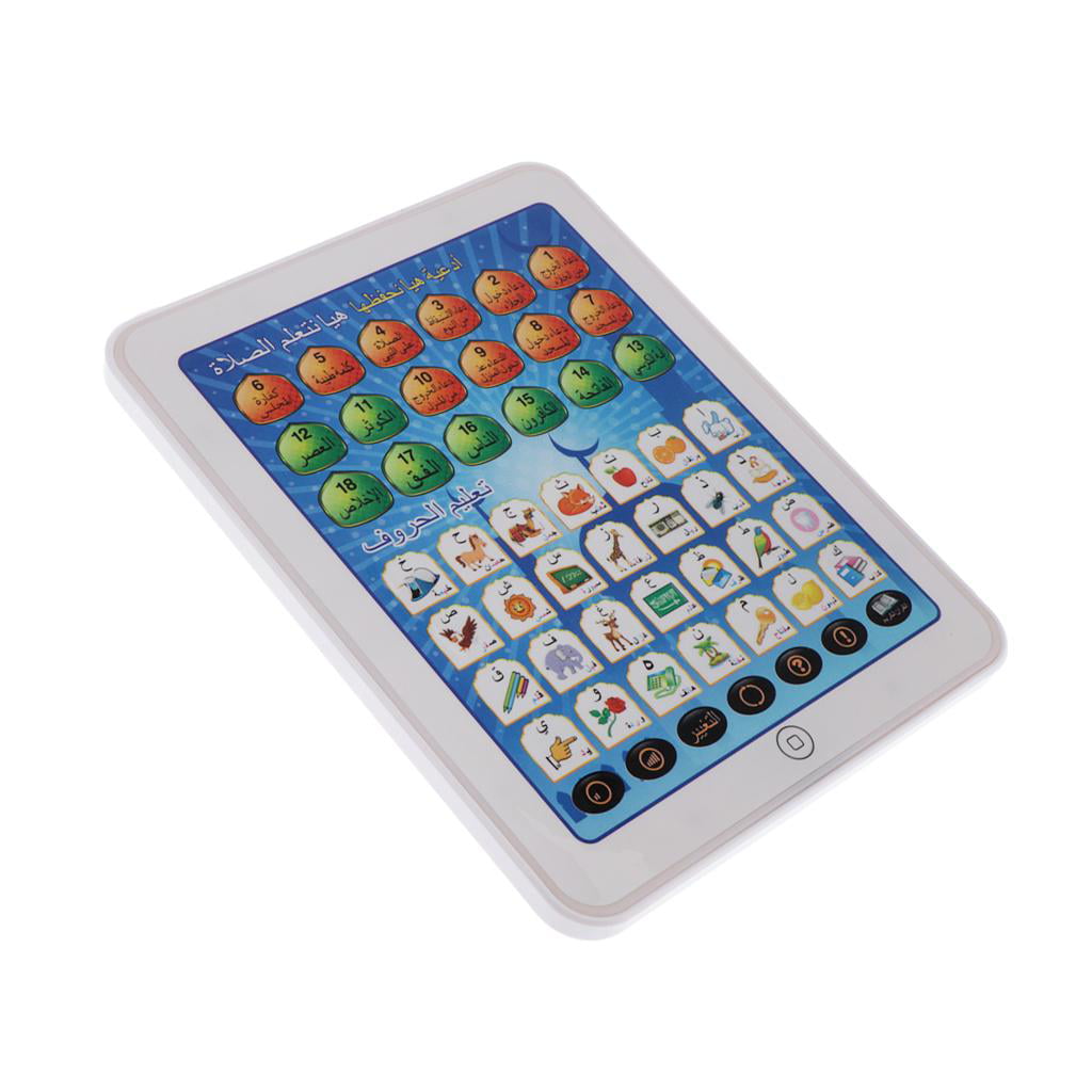Educational Pretend Toy Boys Girls Learning Pad for Arabic Numbers Words 