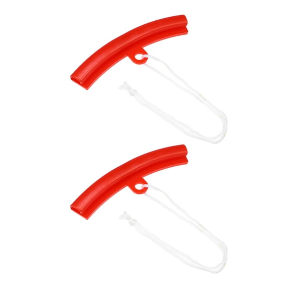 2 Pcs ABS Wheel Protector Tire Changing Tyre Changer Guard Rim Tools for Motorcycle Car ATV 15cm Red