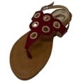 thumbnail image 2 of Victoria K Circular Perforated Design Sandals (Women), 2 of 3