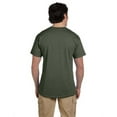 thumbnail image 2 of Fruit of the Loom Adult Unisex Short Sleeve Military Green Cotton T-Shirts, Multi Pack, L - 3 Pack, 2 of 3
