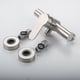 thumbnail image 2 of Wall-mounted Stainless Steel Shower Mixer Tap with Single Lever for Cold and Hot Water, 2 of 5