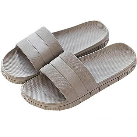 

Men/Women s Pool Shoes Slippers Summer Slide Slippers Beach Slippers Indoor/Outdoor Non-Slip Bathing Unisex Monochrome