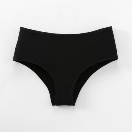 Women s Cotton Bikini Panties  High-Cut Full Coverage Stretch Cool Underwear for Women
