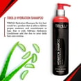 thumbnail image 5 of TIBOLLI Hydrating Hair Shampoo (10.1 Fl Oz/300ml) Argan Oil to Help Moisturize Repairing Shampoo Dye Free Smoothing Treatment for Damaged Hair to Strengthen Hair, Paraben Sulfate-Free Surfactants, 5 of 9