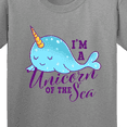 thumbnail image 4 of Inktastic Cute Narwhal I'm a Unicorn of the Sea Youth T-Shirt, 4 of 5