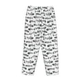 thumbnail image 5 of Xecao Fish Bones Women's Straight Lounge Pajama Pants: The Epitome of Relaxed Sleepwear, 5 of 9