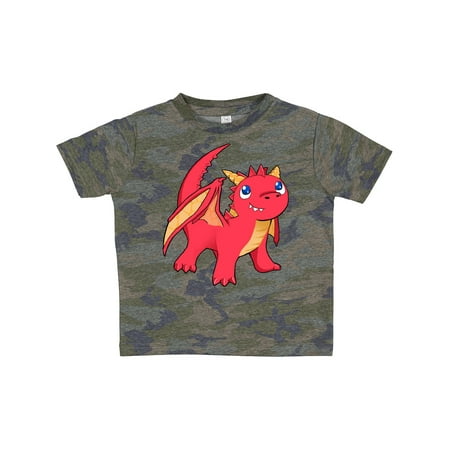 

Inktastic Cute Baby Red Dragon Gift Toddler Boy or Toddler Girl T-Shirt